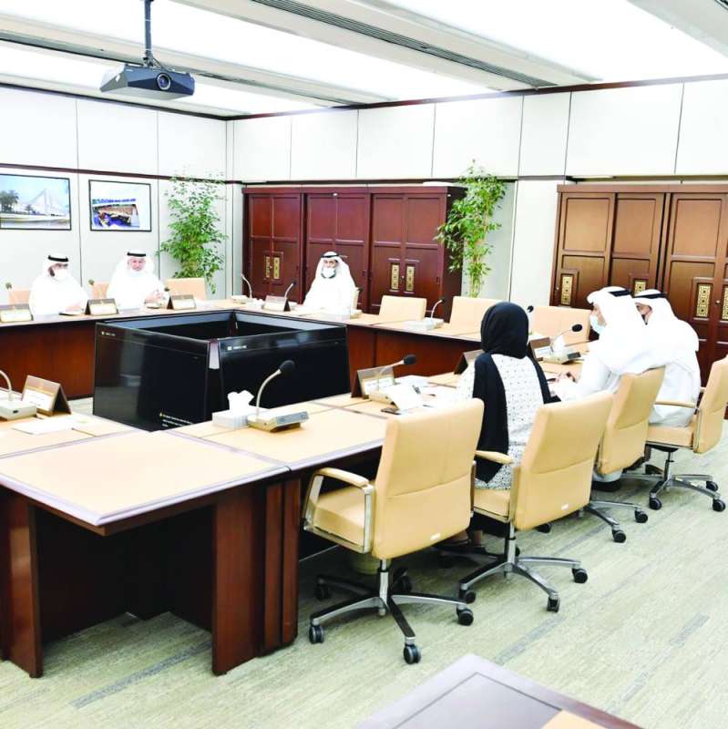 من اجتماع سابق للجنة الصحية