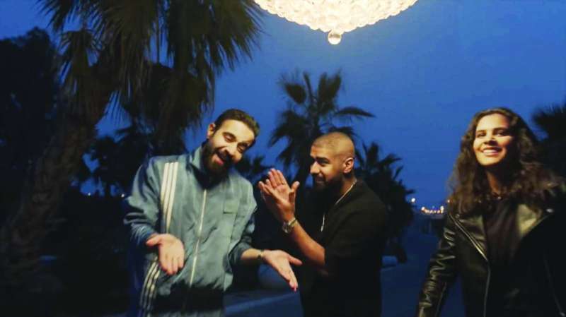 عبدالعزيز الويس وبدرالشعيبي وحنين حسين في فيديو كليب «برافو عليك»