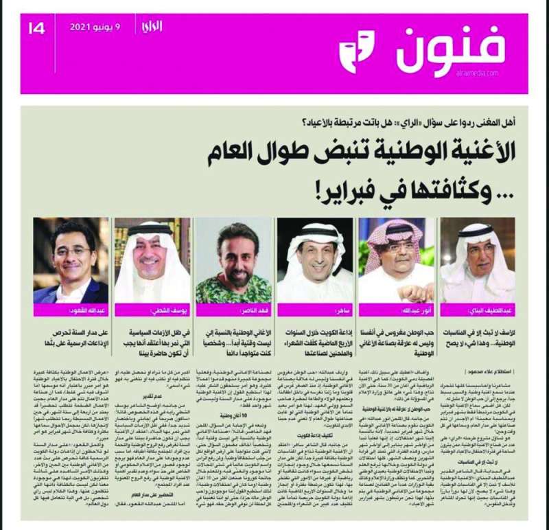 الاستطلاع المنشور في عدد «الراي»