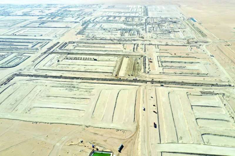 البنية التحتية للمساكن منخفضة التكاليف أصبحت جاهزة 