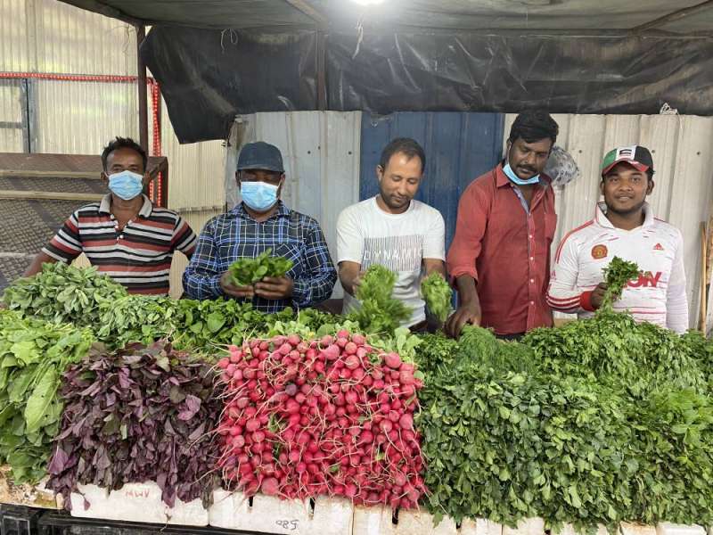 خضراوات متنوعة طازجة في العبدلي