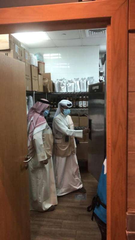 جولة فريق إدارة تفتيش الجهراء التابع للهيئة العامة للغذاء والتغذية
