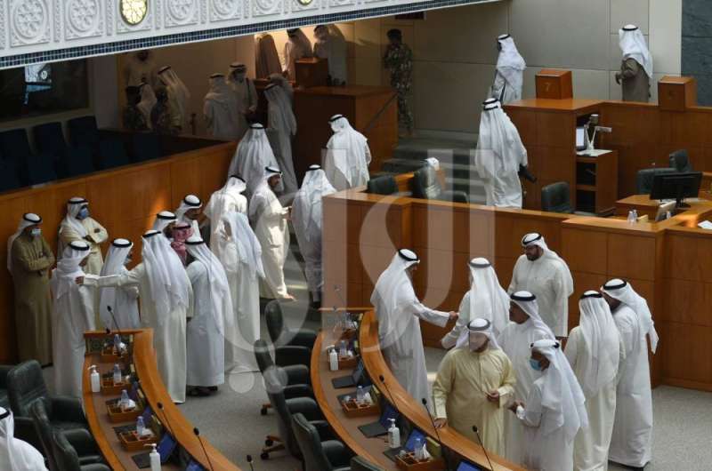 من جلسة اليوم الخاصة