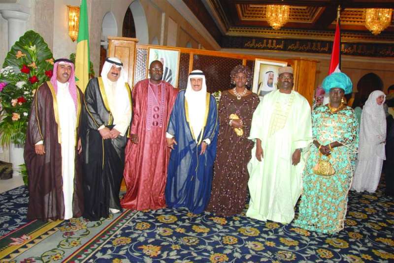 إمباكي مع نائب وزير الخارجية السابق خالد الجارالله