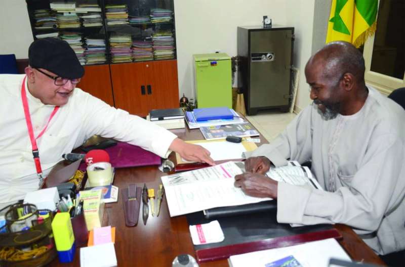 إمباكي يتابع أخبار «الراي»