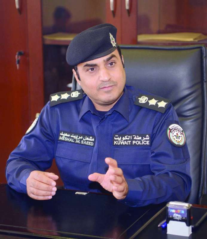 العقيد مشعل المطيري
