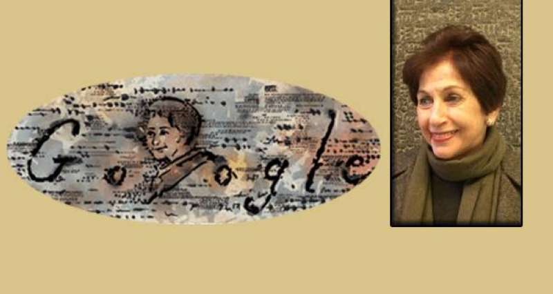 الفنانة التشكيلية والممثلة الفلسطينية مليحة أفنان
