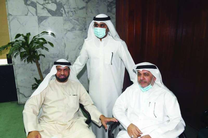 حسن كمال وعبدالسلام الرندي وعبدالله المحري
