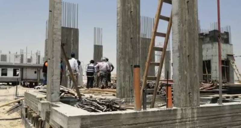 رصد موقع يشغل العمال وقت الظهيرة