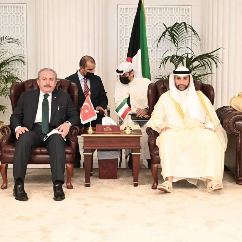 جانب من المباحثات الرسمية 