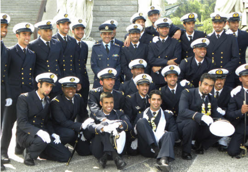 ترقية طلاب كويتيين من المدرسة البحرية الفرنسية في لانفيوك بولميك