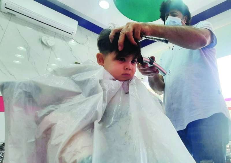 قصة الشعر للعيد