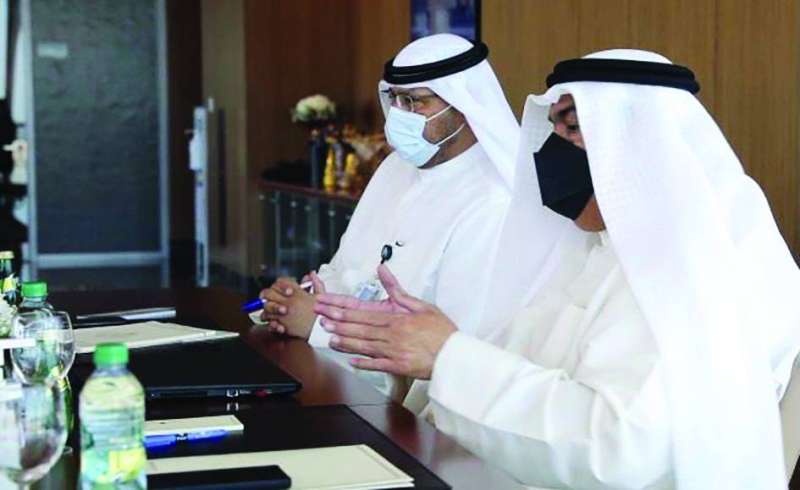 
المضف متحدثاً في اجتماع اللجنة العليا المشتركة لوزارتي التربية والصحة
