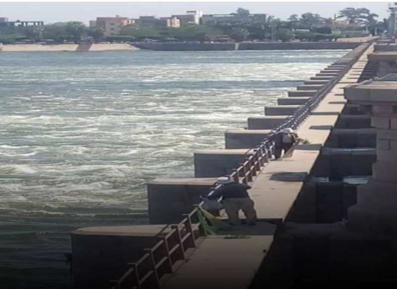  صورة تظهر ارتفاع منسوب مياه النيل في مصر
