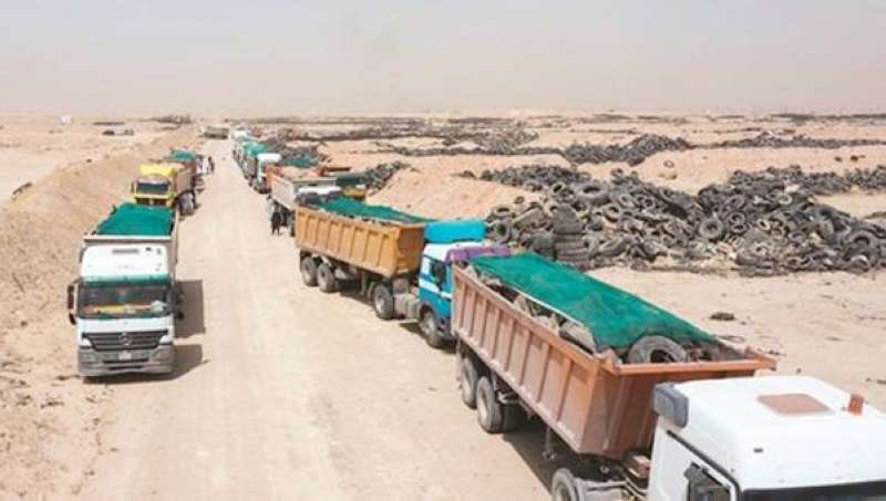 نقل إطارات ارحية