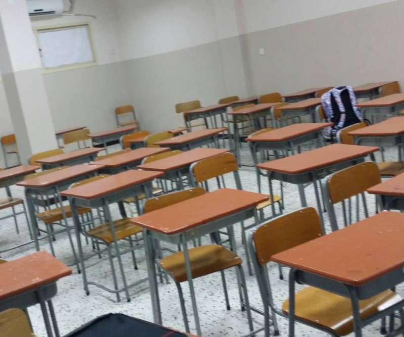 الفصول تستعد لاستقبال الطلاب