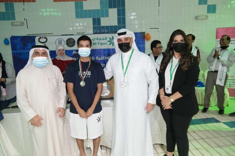 Bank team during the event