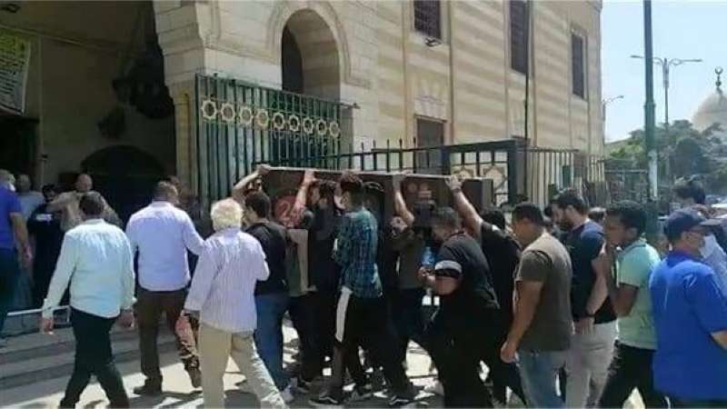 جنازة الفنان الراحل