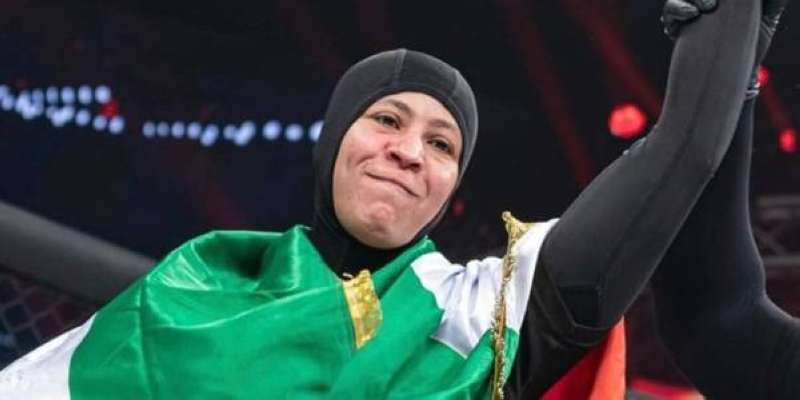  البطلة الكويتية إيمان المضف