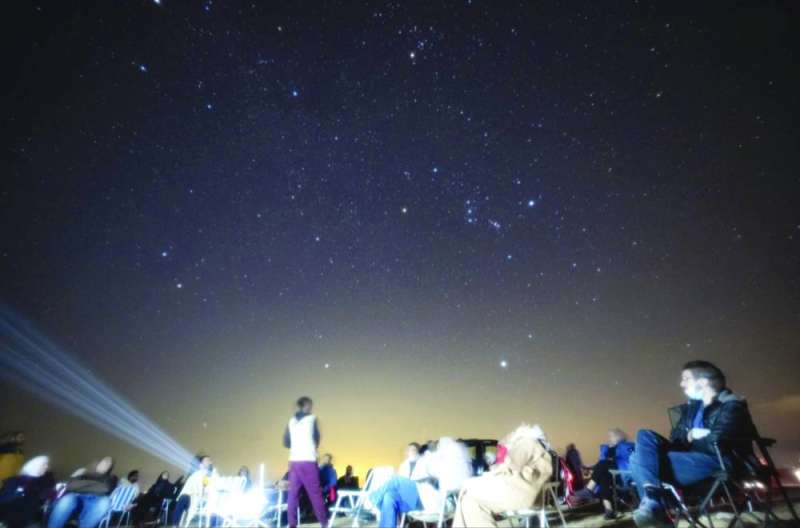 رحلات رصد السماء من صحراء السالمي لرصد الكون من خلال التلسكوبات	