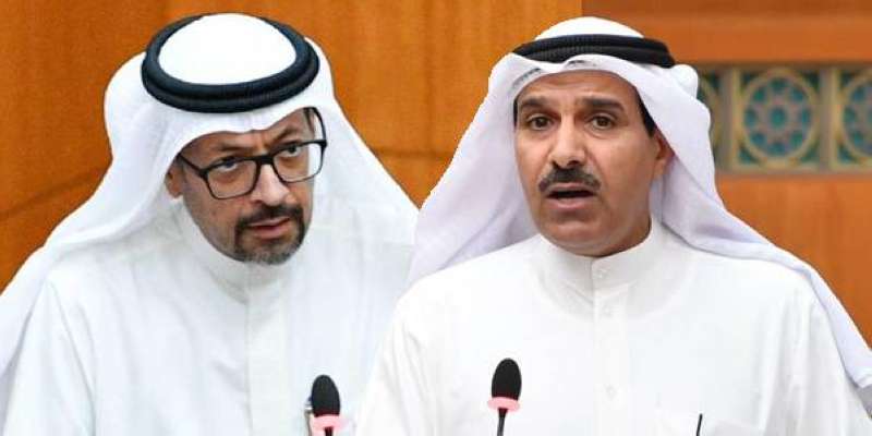 النائب مرزوق الخليفة والوزير خليفة حمادة