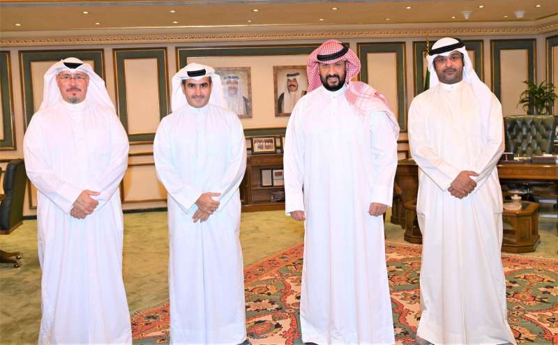 الخالد مستقبلا وفد أوريدو