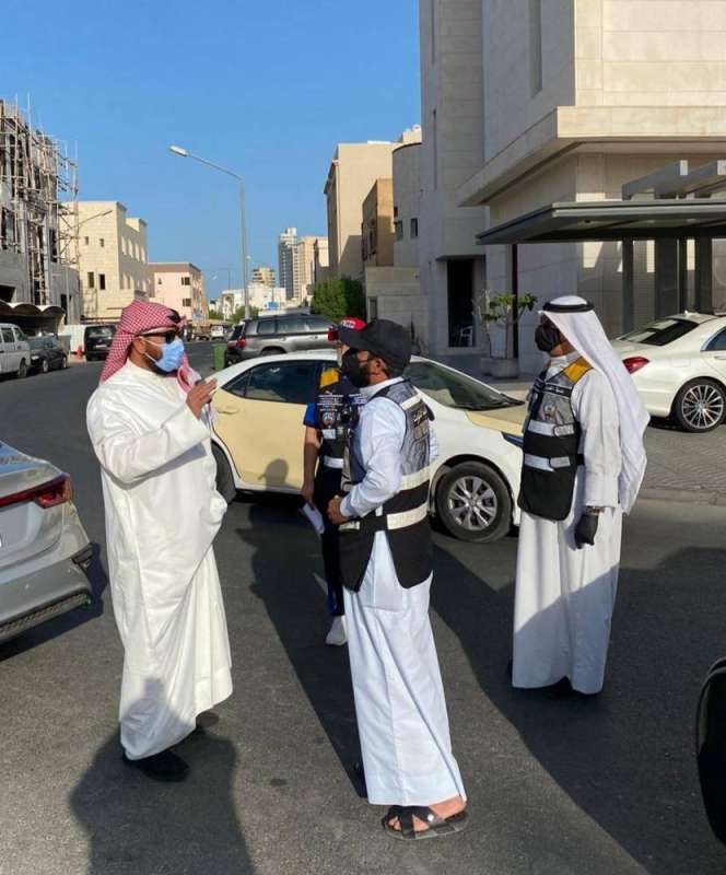 الخالد أثناء جولة جديدة في الدعية