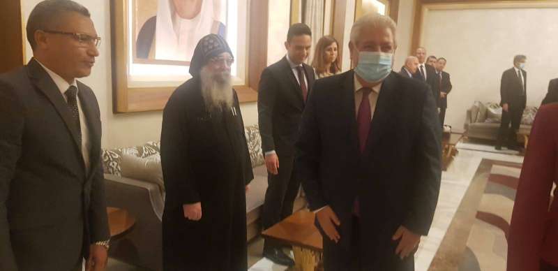 استقبال السفير المصري الجديد في مطار الكويت 