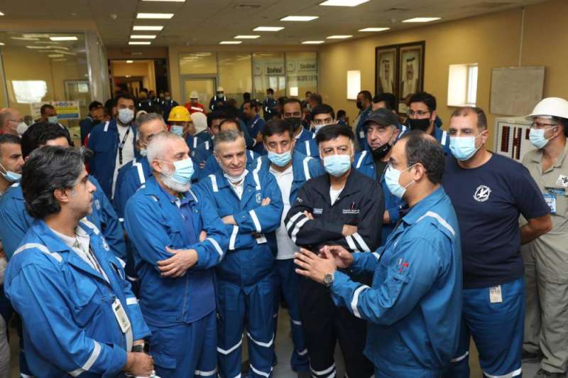 جانب من الزيارة