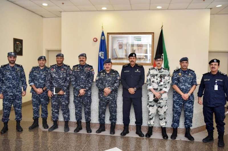 الفريق النواف وقيادات الأمن الخاص