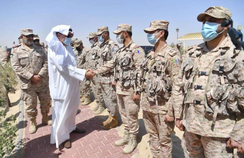 العلي لدى وصوله 