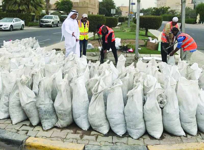 حصيلة تنظيف أحد المجارير
