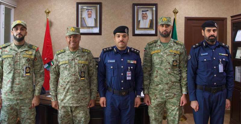 «الإطفاء» و«الحرس الوطني» بحثا التعاون للتوعية من مخاطر الحريق 