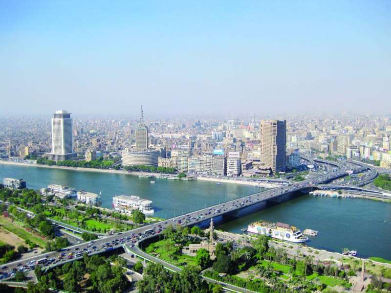 
جانب من الإطلالة العقارية على النيل
