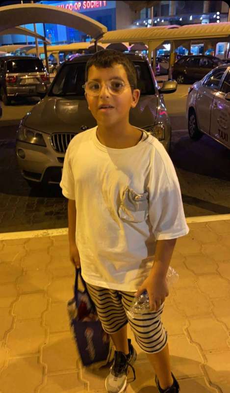 لحظة العثور على الطفل المفقود