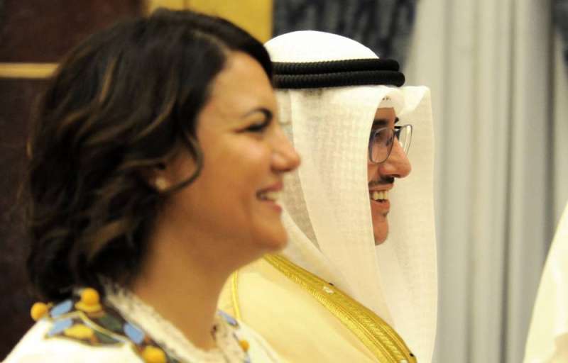 وزير الخارجية ونظيرته الليبية