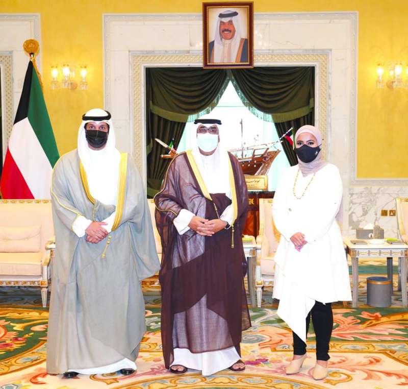 ولي العهد متوسطاً المطيري والشهاب في 20 سبتمبر
