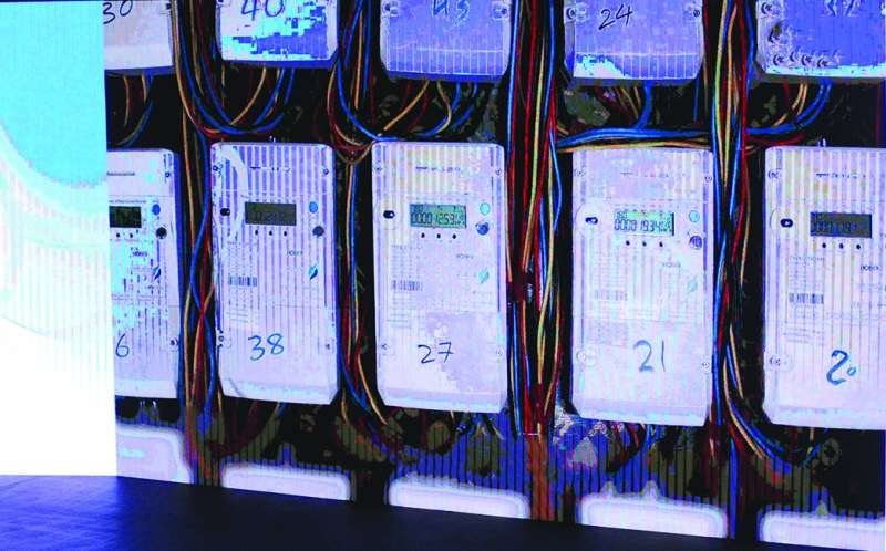 بث مباشر لتشغيل العدادات الذكية في منطقة السالمية
