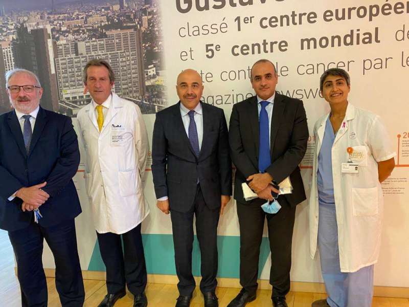 السليمان والرشيدي وقياديو المستشفى 
