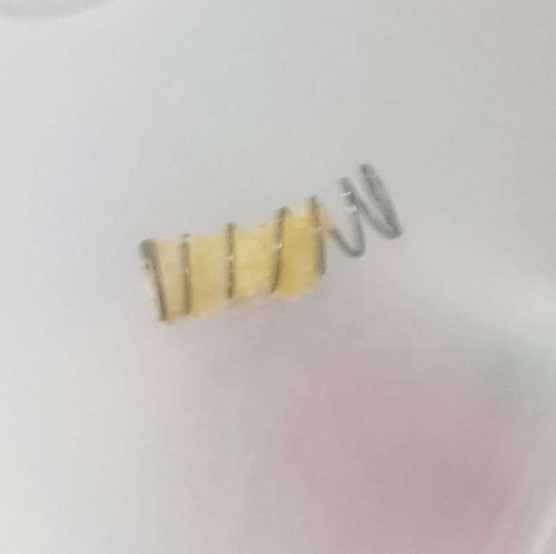 الزنبرك المحشو داخل الكيكة