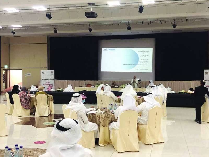 جانب من فعاليات الدورة التدريبية
