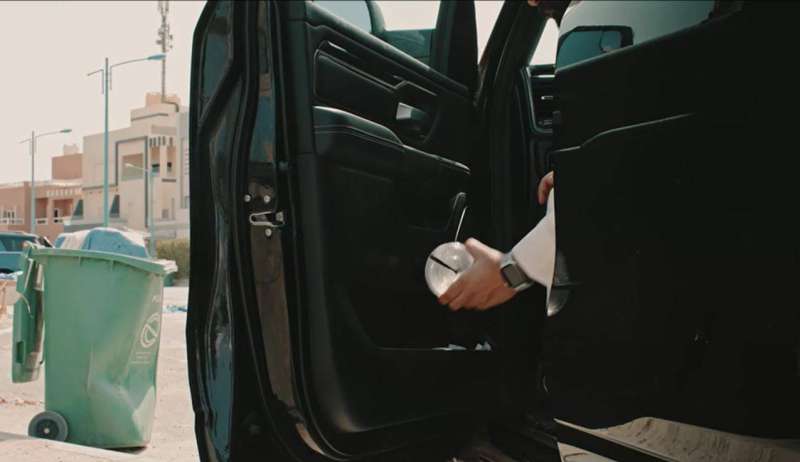 لقطة من الفيديو التوعوي 