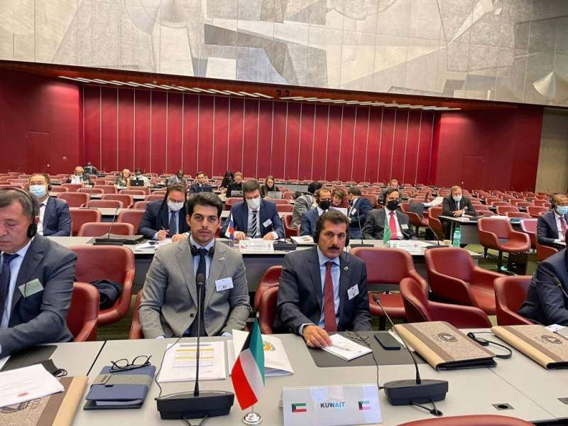 الفريق المكراد يشارك في اجتماع منظمة الحماية المدنية