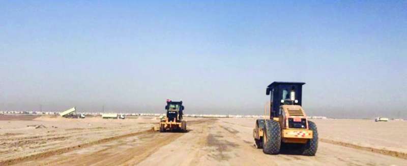 أعمال المشروع تجري على قدم وساق 