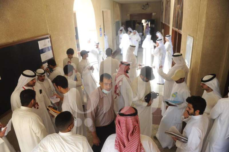 تنافس 3 قوائم في انتخابات اتحاد طلبة الجامعة 
 