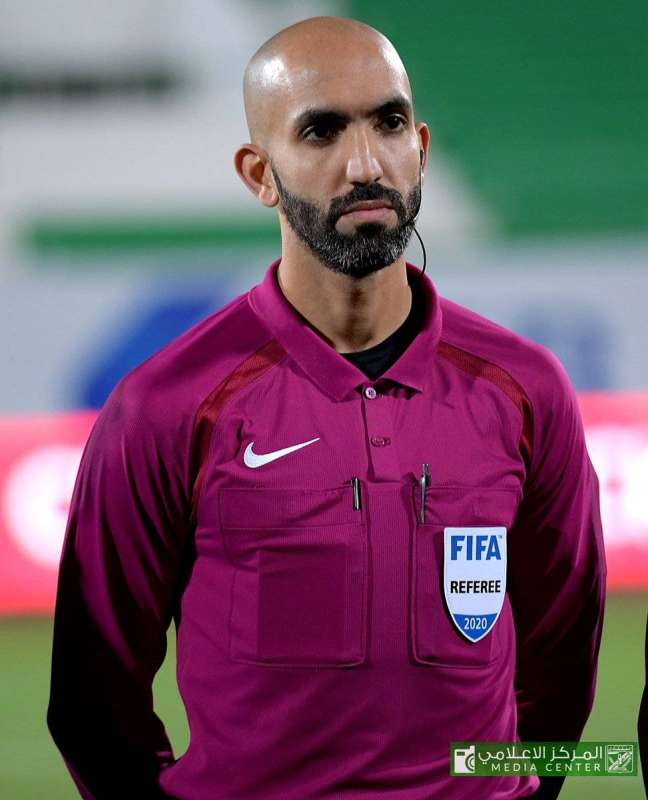 الحكم أحمد العلي (المركز الإعلامي للنادي العربي)