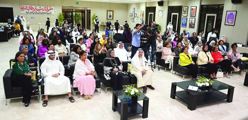 
جانب من الحضور
