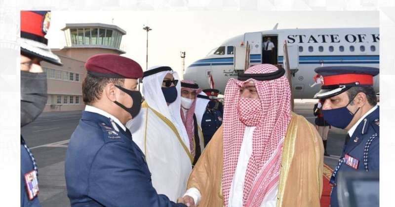 The Minister of Interior arrives in Bahrain to participate in the “Cooperation Interior Ministers” meeting