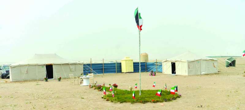 بدء ترخيص المخيمات 