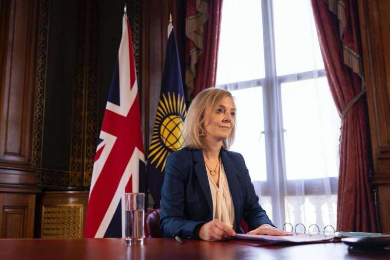 وزيرة الخارجية البريطانية